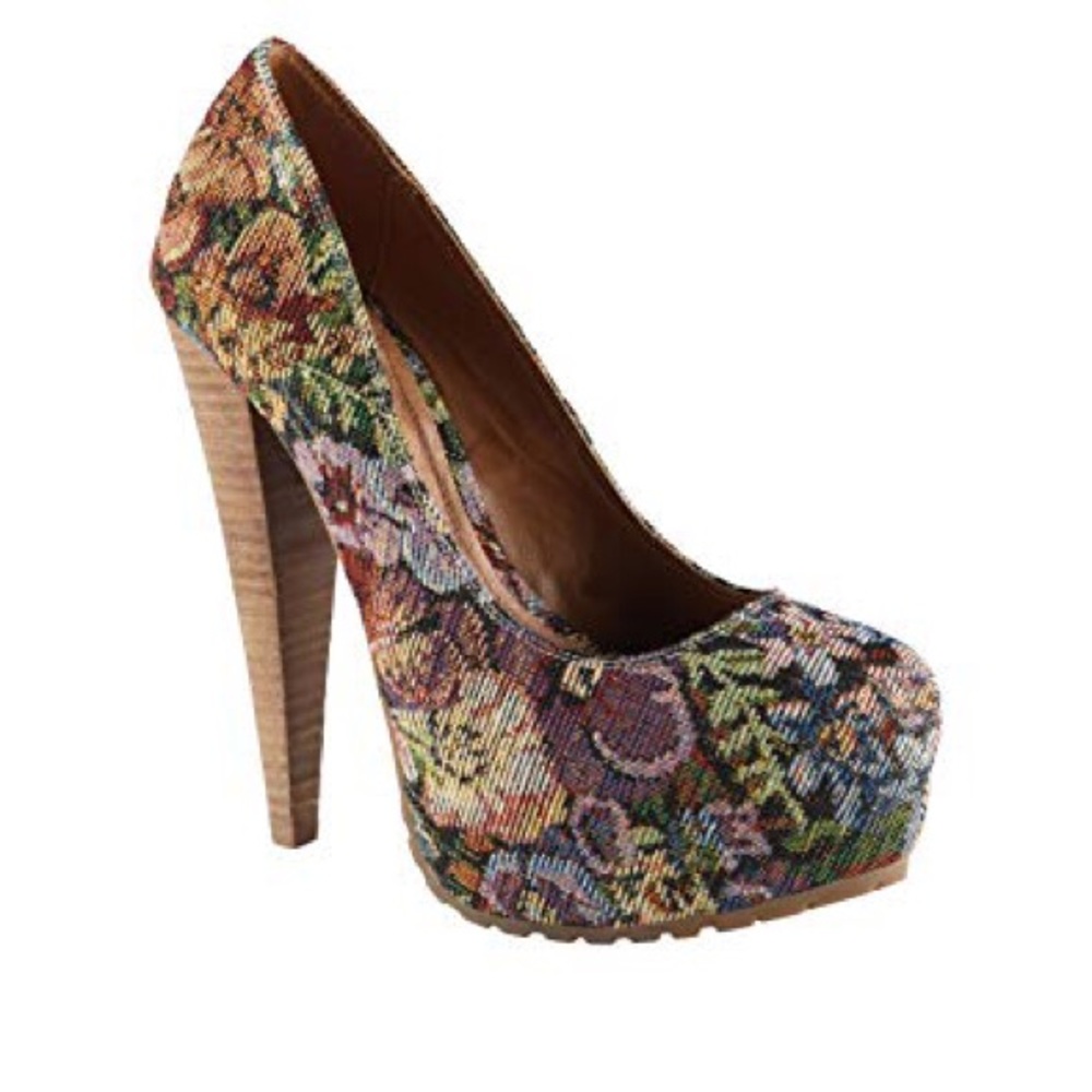 Aldo kuney jacquard floral tapestry